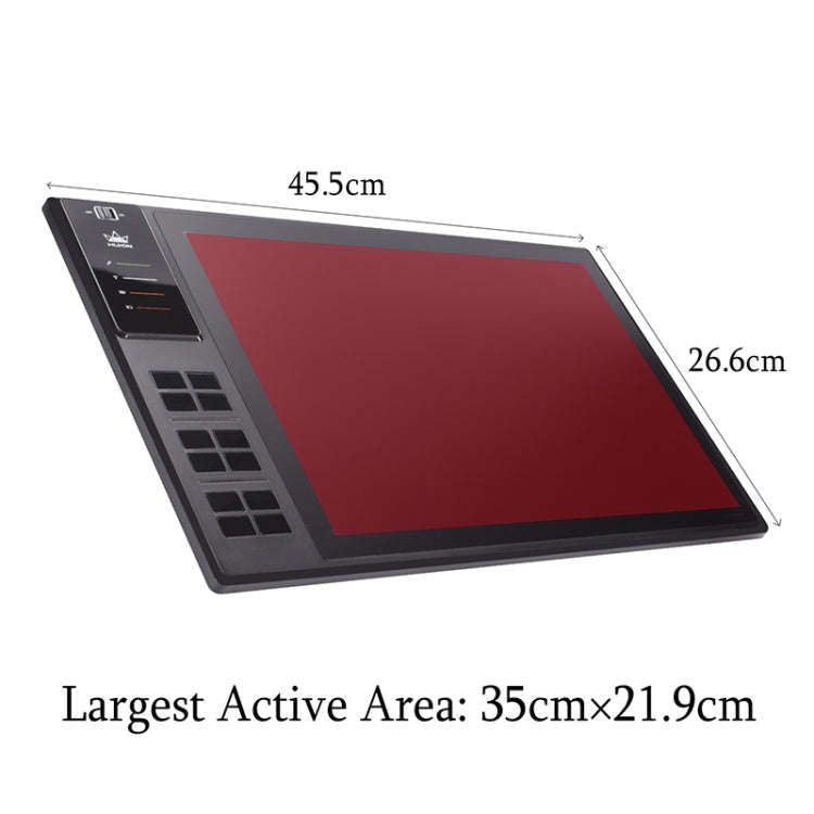 HUION Inspiroy Series WH1409(8192) 5080LPI Professional Art USB Graphics Drawing Tablet for Windo...