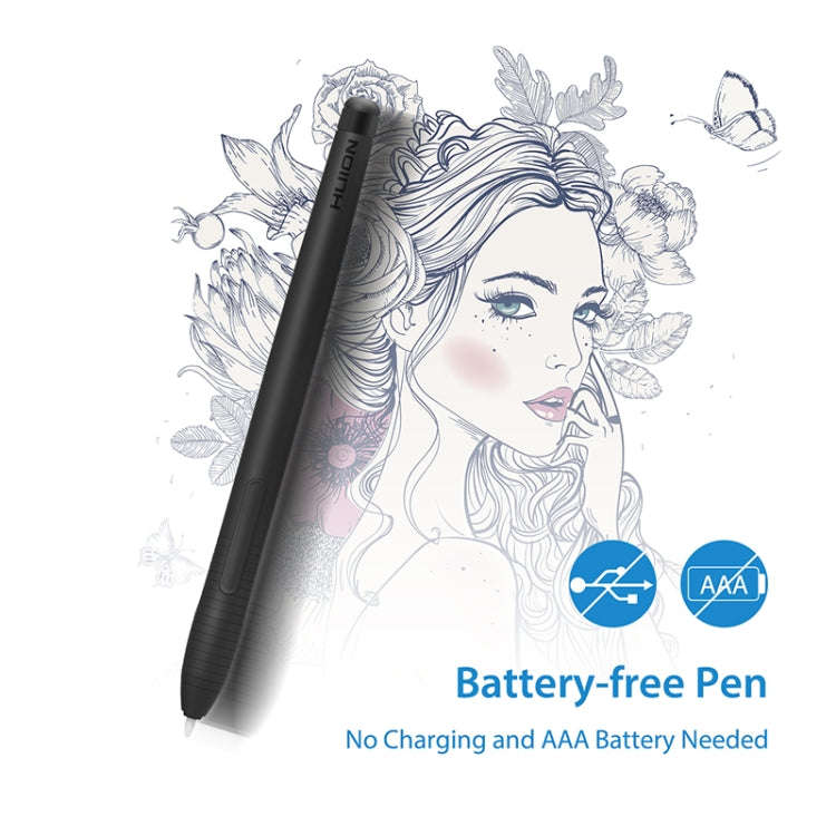 HUION Inspiroy Series H430P 5080LPI Professional Art USB Graphics Drawing Tablet for Windows / Ma...