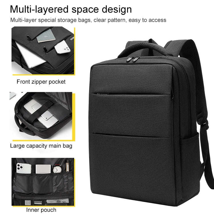 cxs-605 Multifunctional Oxford Cloth Laptop Bag Backpack(Blue)