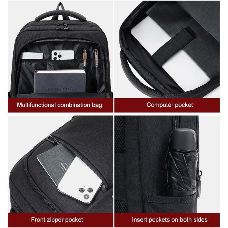 cxs-610 Multifunctional Oxford Cloth Laptop Bag Backpack (Blue)