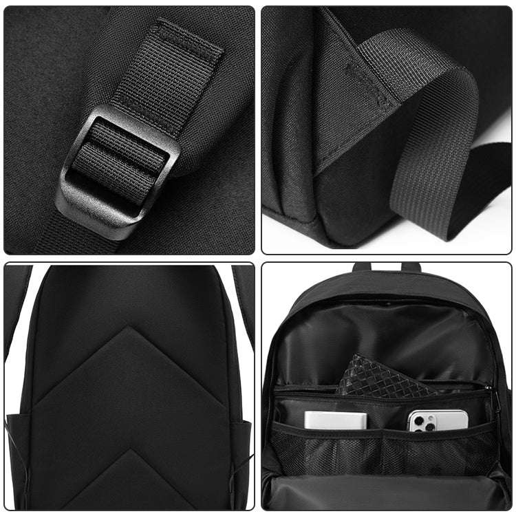 cxs-7303 Ordinary Version Multifunctional Oxford Laptop Bag Backpack (Grey)