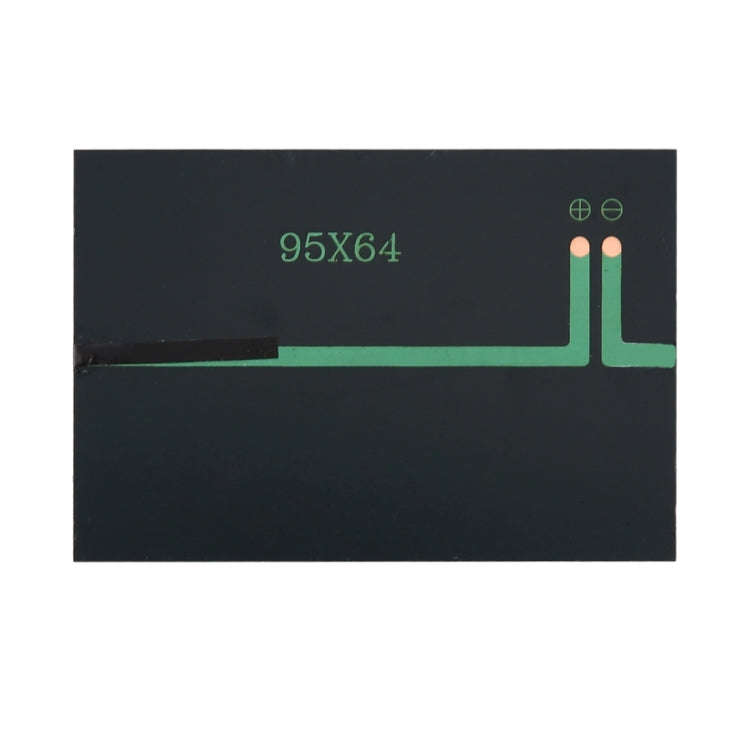 5V 0.7W 140mAh DIY Sun Power Battery Solar Panel Module Cell, Size: 95 x 64mm
