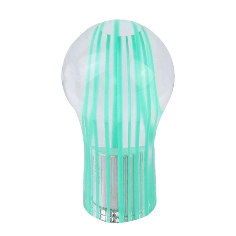 Crystal Double Light Car Breathing Racing Dash LED Magic Lamp Gear Head Shift Knob with Base, Siz...