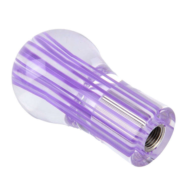 Crystal Double Light Car Breathing Racing Dash LED Magic Lamp Gear Head Shift Knob with Base, Siz...
