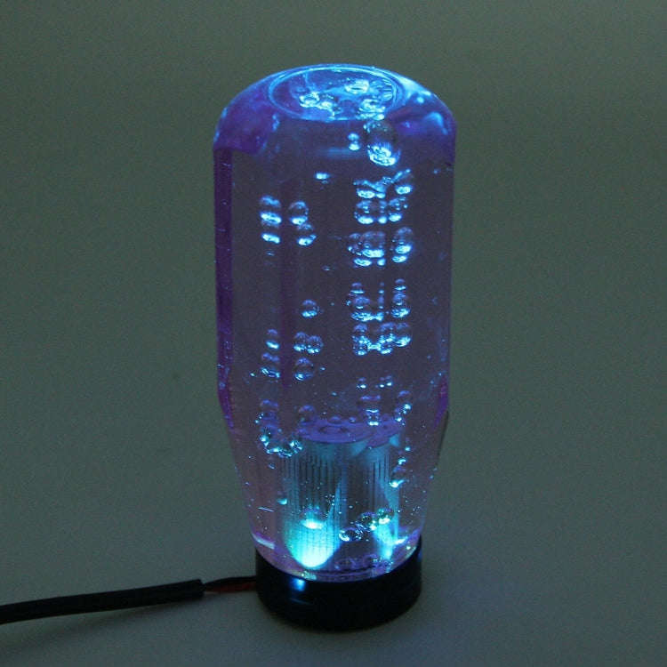 Crystal Car Breathing Racing Dash LED Magic Lamp Gear Head Shift Knob with Base, Size: 10.0 * 4.5...