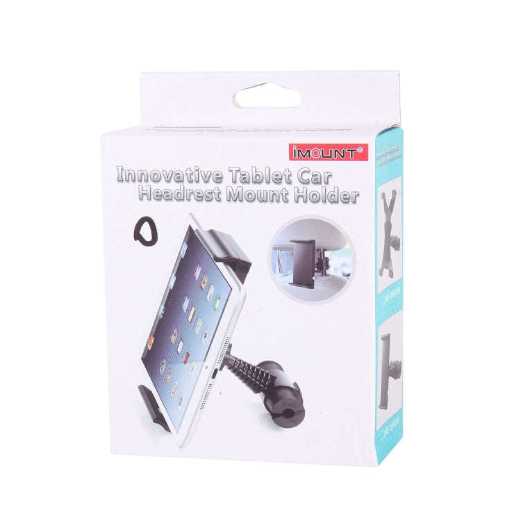 IMOUNT Universal Innovative Tablet Car Headrest Mount Holder, For Length Between 12.5CM To 17CM