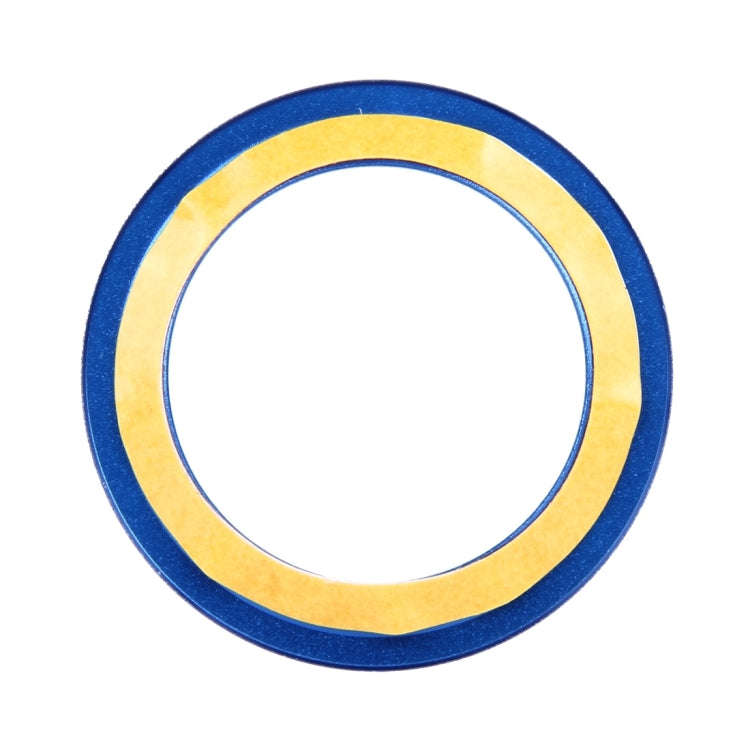 Car Aluminum Steering Wheel Decoration Ring For Cadillac(Blue)
