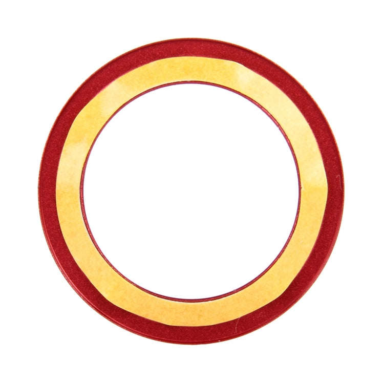 Car Aluminum Steering Wheel Decoration Ring For Cadillac(Red)