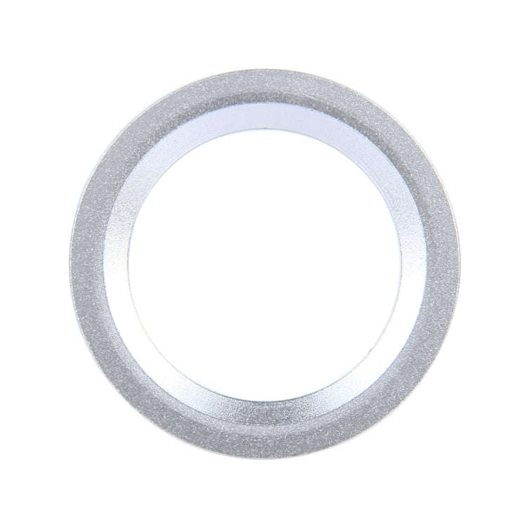 Car Aluminum Steering Wheel Decoration Ring For Cadillac(Silver)