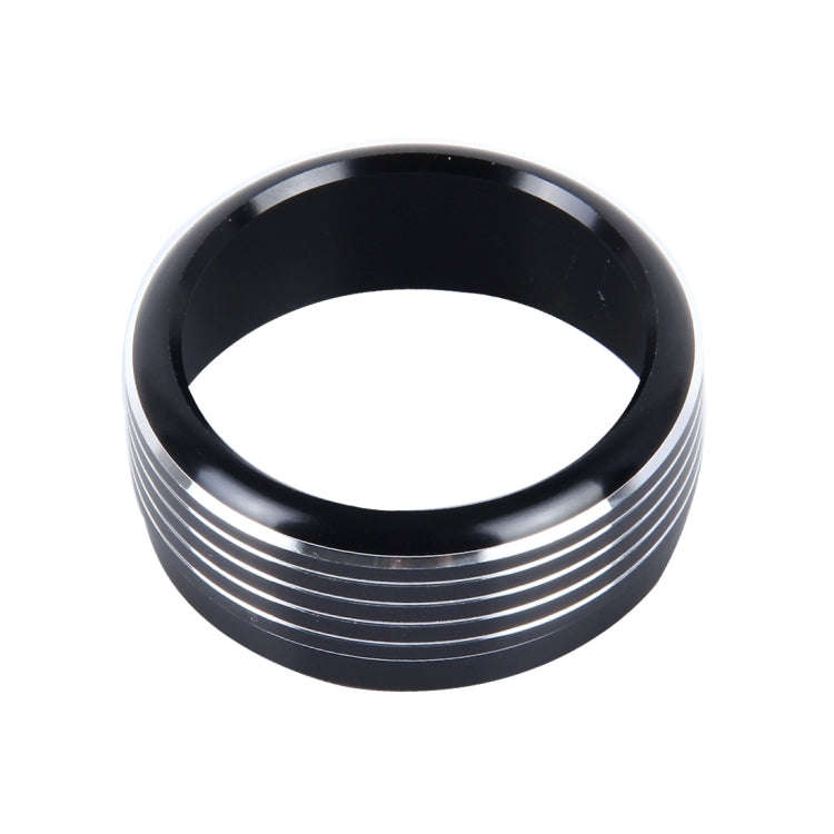 3 PCS Car Aluminum Air Conditioner Knob Case For Subaru(Black)