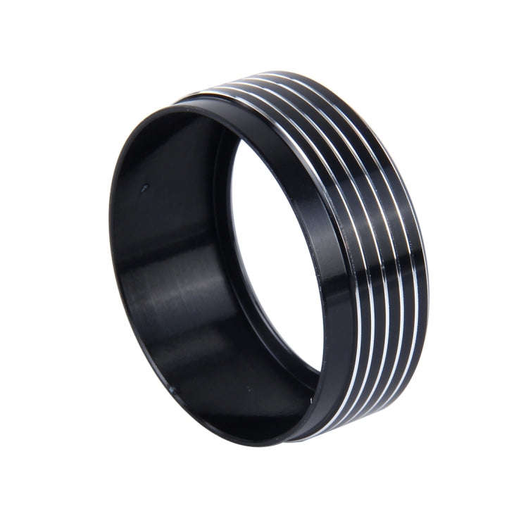 3 PCS Car Aluminum Air Conditioner Knob Case For Subaru(Black)