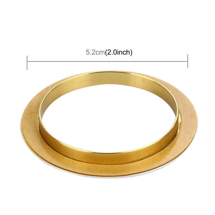 3 PCS Car Aluminum Air Conditioner Knob Case For ATENZA(Gold)