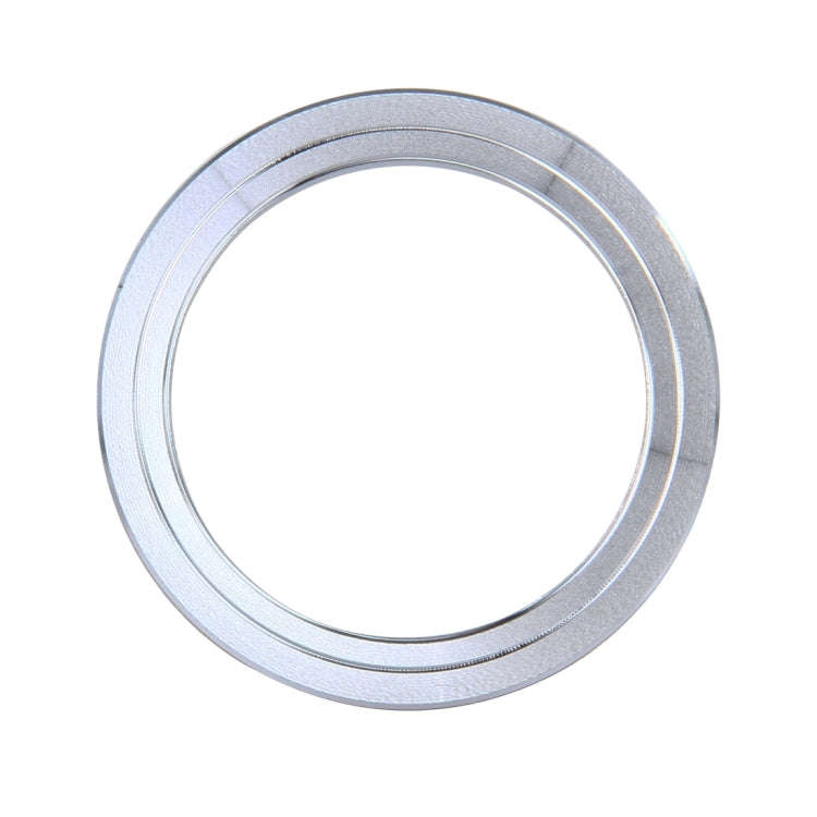 3 PCS Car Aluminum Air Conditioner Knob Case For ATENZA(Silver)