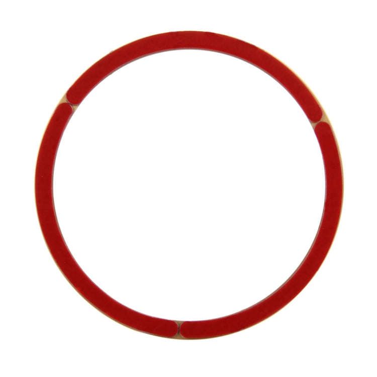 Car Aluminum Steering Wheel Decoration Ring For Audi(Gold)