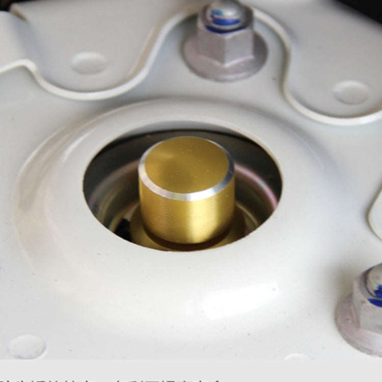 Car Metal Bump Stop Screw Cap(Gold)