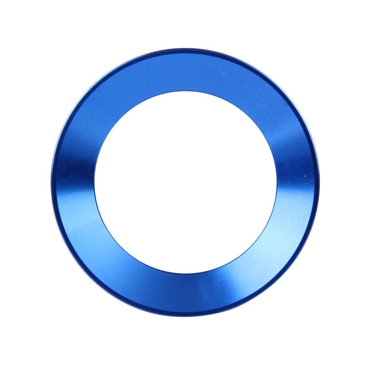 Car Aluminum Steering Wheel Decoration Ring For Volkswagen(Blue)
