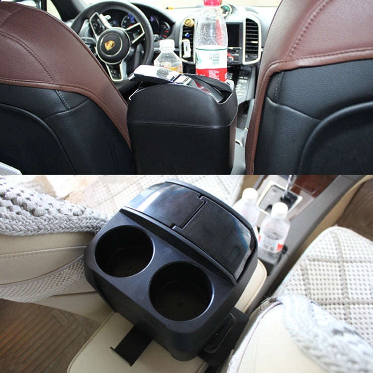 SHUNWEI SD-1605 Multifunction 3 in 1 Car Cup Holder Drink Bottle Can Garbage Can Portable Vehicle...