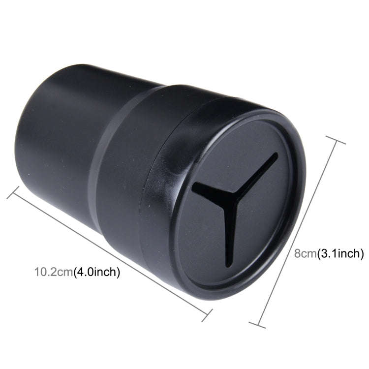 SHUNWEI SW-1607 Auto Car Cylinder ABS Trash Bin for Storage