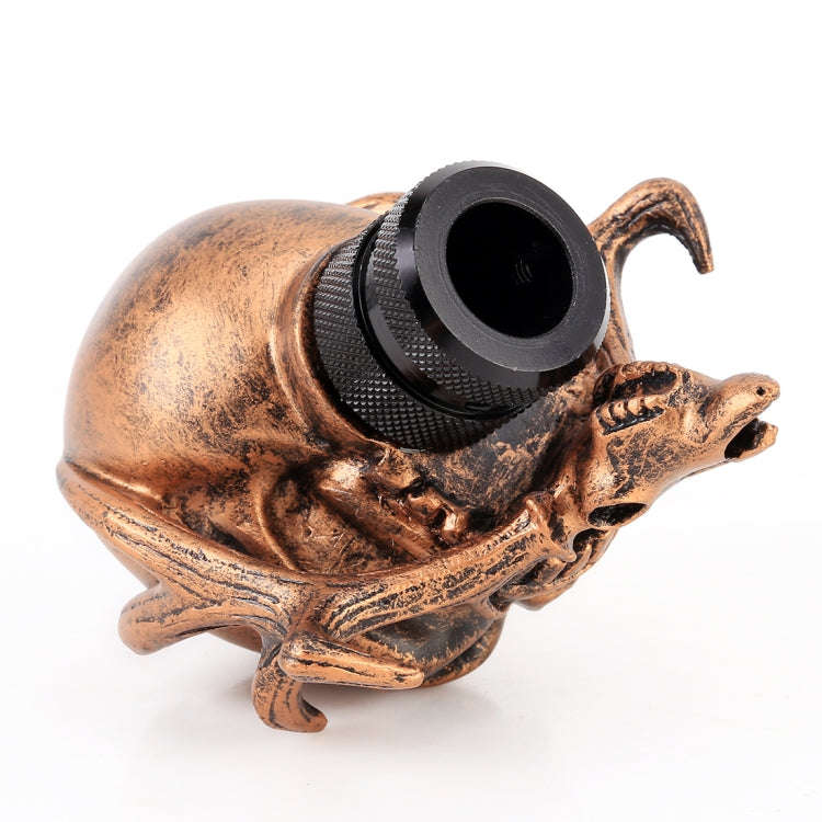 Universal Vehicle Car Creative Skull Double Heads Shaped Shifter Cover Manual Automatic Gear Shif...