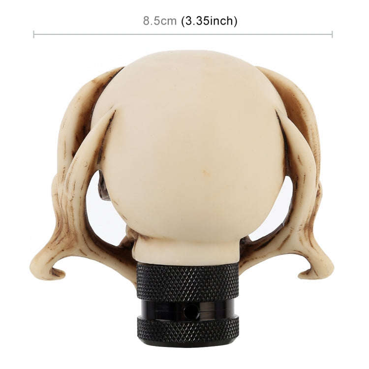 Universal Vehicle Car Creative Skull Double Heads Shaped Shifter Cover Manual Automatic Gear Shif...