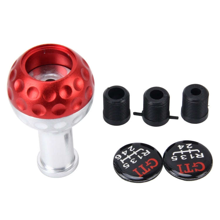 Universal Manual or Automatic Gear Shift Knob  Fit for All Car(Red)