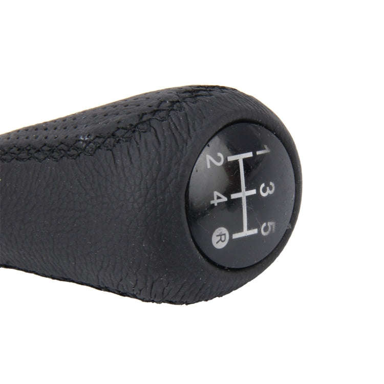 Universal 5-Speed Manual Shift Knob Manual Gear Shift Knob Stick Head Fit for All Car(Black)