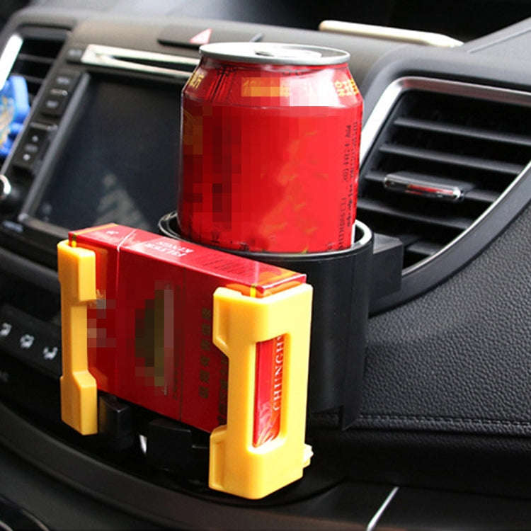 SHUNWEI SD-1026 Car Auto Multi-functional ABS Air Vent Drink Holder Bottle Cup Holder Phone Holde...