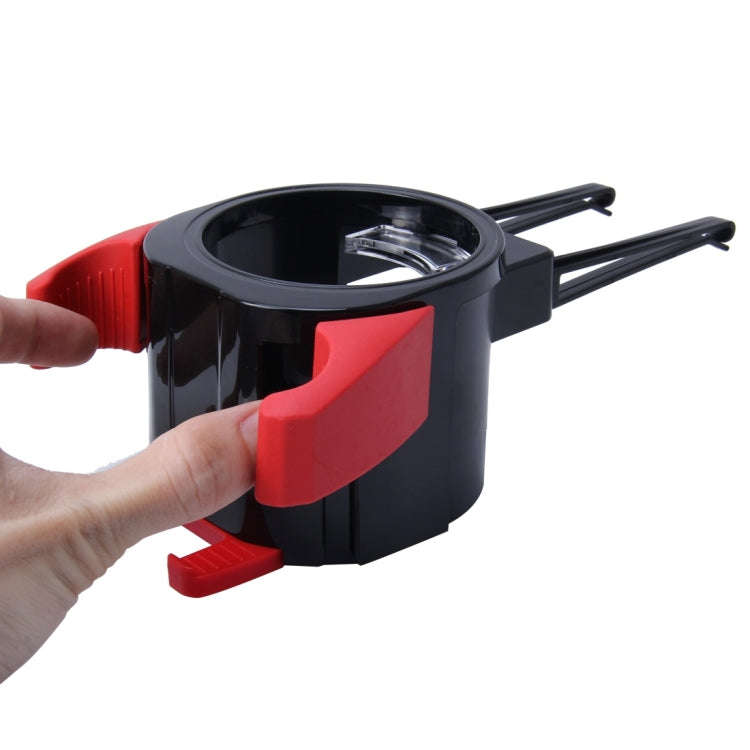SHUNWEI SD-1027 Car Auto Multi-functional ABS Air Vent Drink Holder Bottle Cup Holder Phone Holde...
