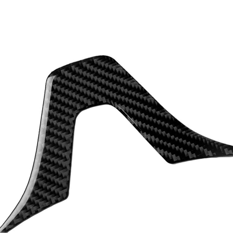Car Carbon Fiber Steering Wheel Decorative Sticker for Mercedes-Benz