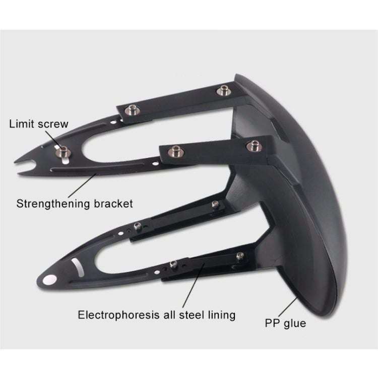 Motorcycle Modified Fender Rear Wheel Fender Dustproof  PP Splash Flaps Mudguards Fender Guard fo...
