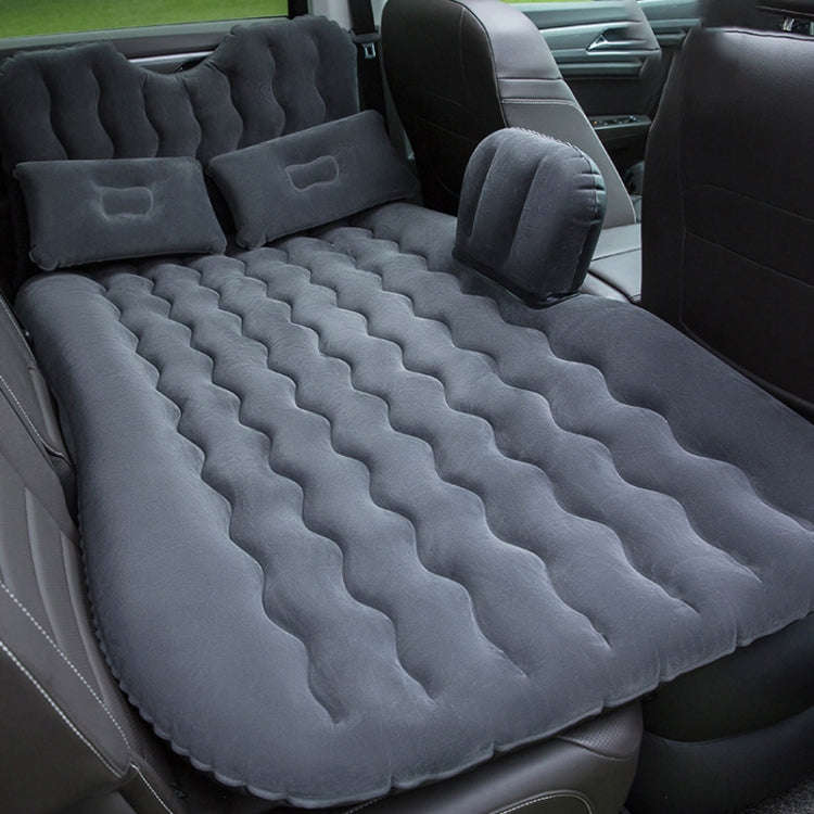 Universal Car Travel Inflatable Mattress Air Bed Camping Back Seat Couch, Size: 90 x 135cm(Black)