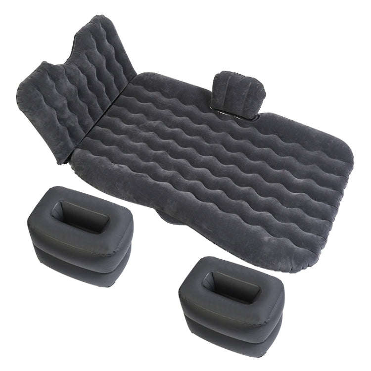 Universal Car Travel Inflatable Mattress Air Bed Camping Back Seat Couch, Size: 90 x 135cm(Black)