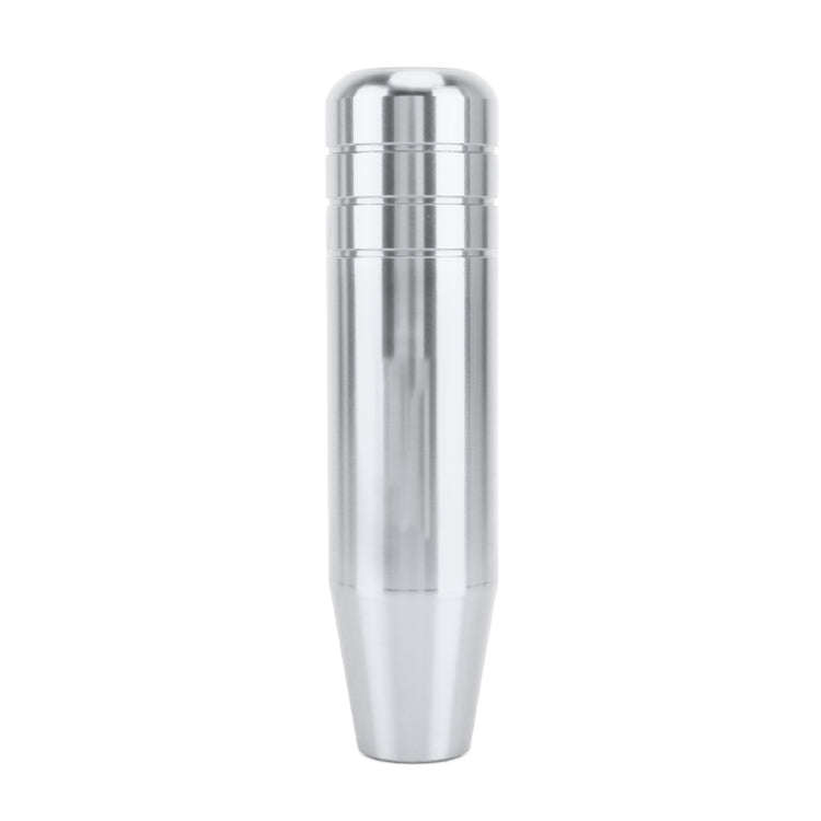Universal Long Strip Shape Car Gear Shift Knob Modified Shifter Lever Knob, Length: 13cm(Silver)