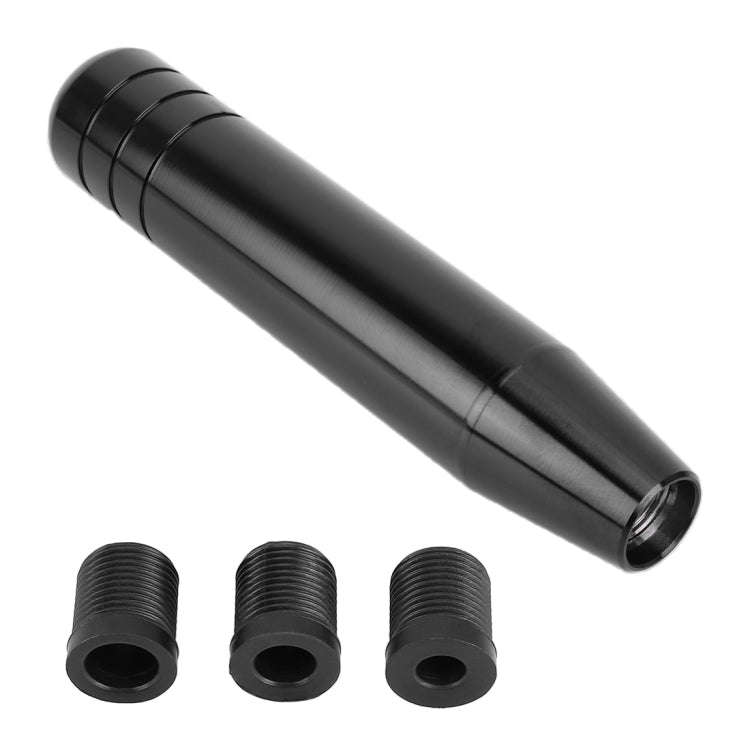 Universal Long Strip Shape Car Gear Shift Knob Modified Shifter Lever Knob, Length: 18cm(Black)
