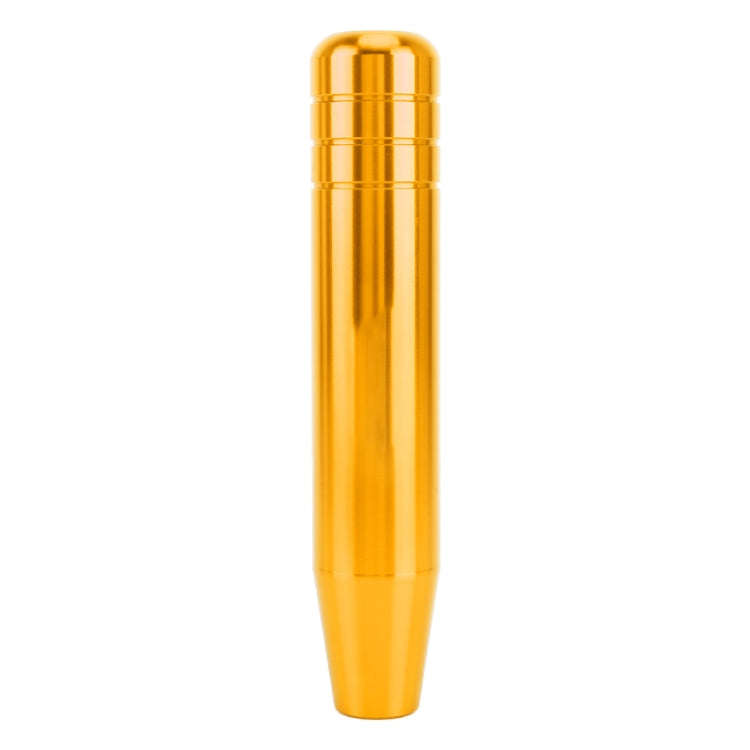Universal Long Strip Shape Car Gear Shift Knob Modified Shifter Lever Knob, Length: 18cm(Gold)