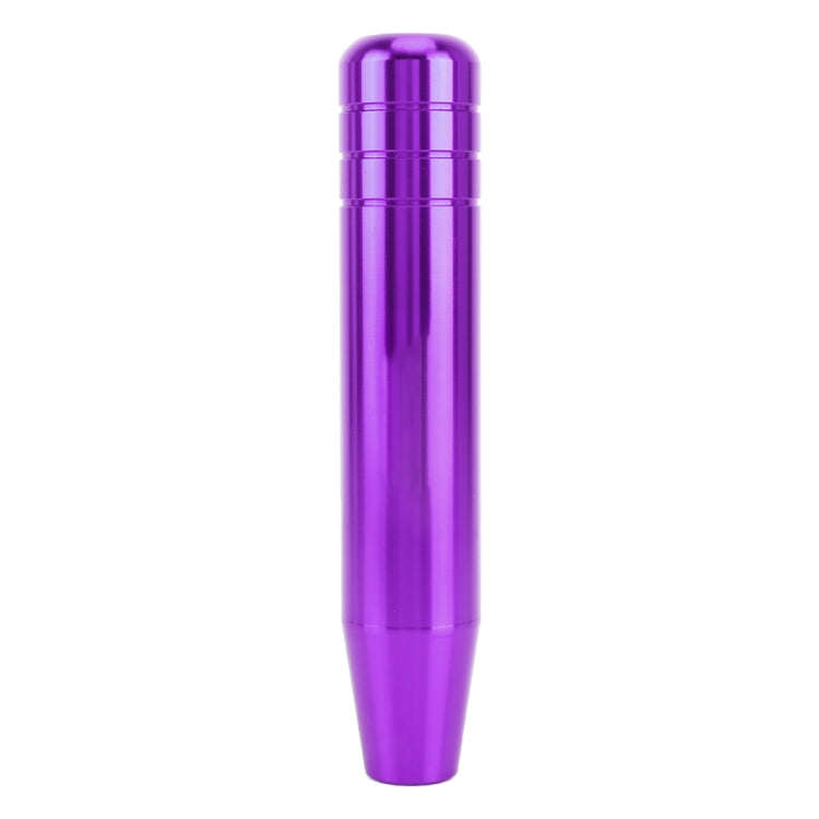 Universal Long Strip Shape Car Gear Shift Knob Modified Shifter Lever Knob, Length: 18cm(Purple)