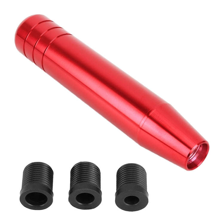 Universal Long Strip Shape Car Gear Shift Knob Modified Shifter Lever Knob, Length: 18cm(Red)