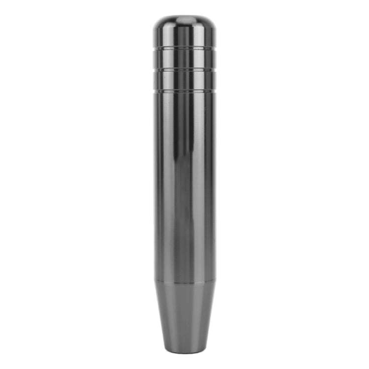 Universal Long Strip Shape Car Gear Shift Knob Modified Shifter Lever Knob, Length: 18cm(Silver G...