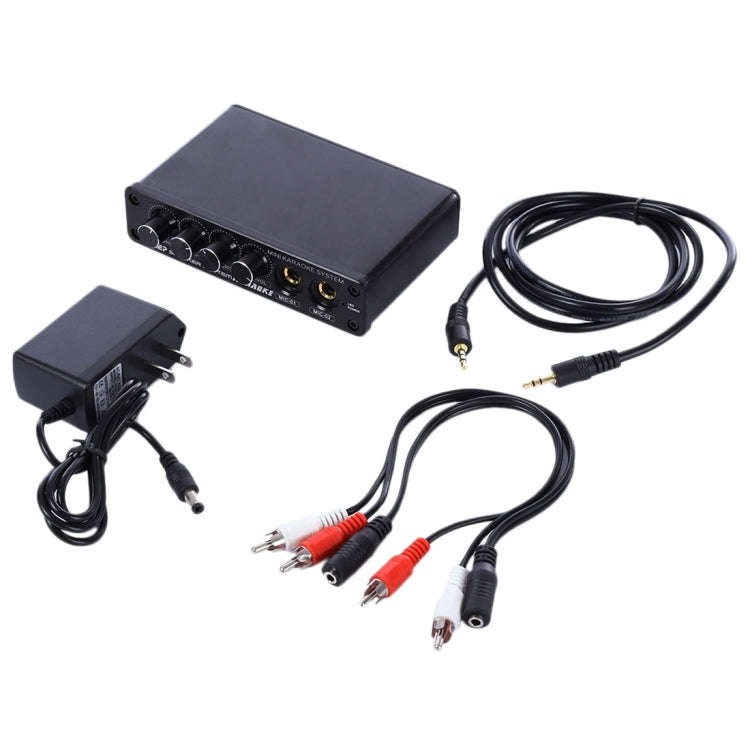 A933 Mini Karaoke Machine System Sound Mixer Amplifier for PC / TV / Mobile Phones, Support RCA i...