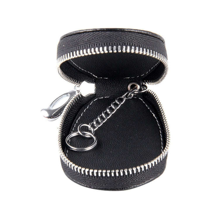Universal Leather Crocodile Texture Waist Hanging Zipper Wallets Key Holder Bag (No Include Key)(...