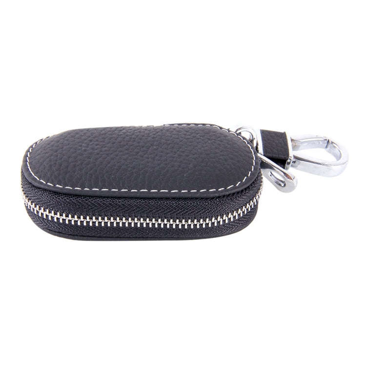 Universal Leather Crocodile Texture Waist Hanging Zipper Wallets Key Holder Bag (No Include Key)(...