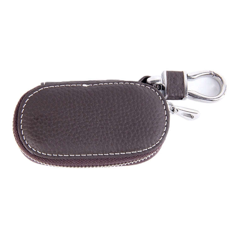 Universal Leather Crocodile Texture Waist Hanging Zipper Wallets Key Holder Bag (No Include Key)(...