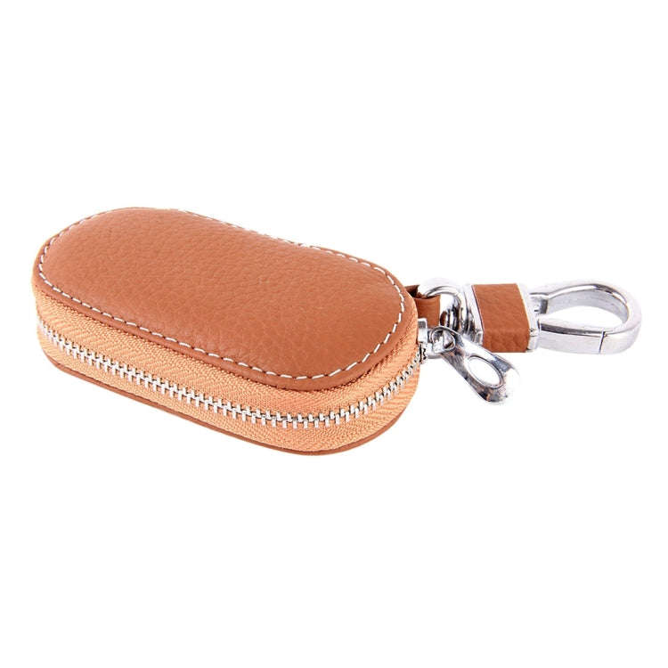 Universal Leather Crocodile Texture Waist Hanging Zipper Wallets Key Holder Bag (No Include Key)(...