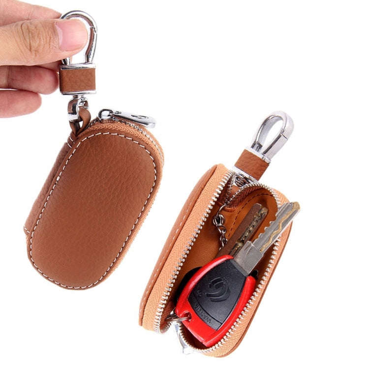 Universal Leather Crocodile Texture Waist Hanging Zipper Wallets Key Holder Bag (No Include Key)(...