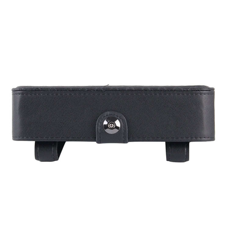 Car Sun Visor Hanger Tissue Box Paper Napkin Bag With 83g Napskins(Black)