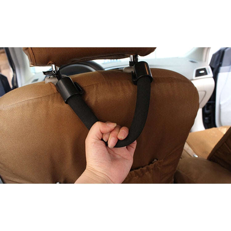SHUNWEI Car Assistance Support Strap, Chair Rear Seat Headrest Hanger Bag Hook Holder,Car Safety ...