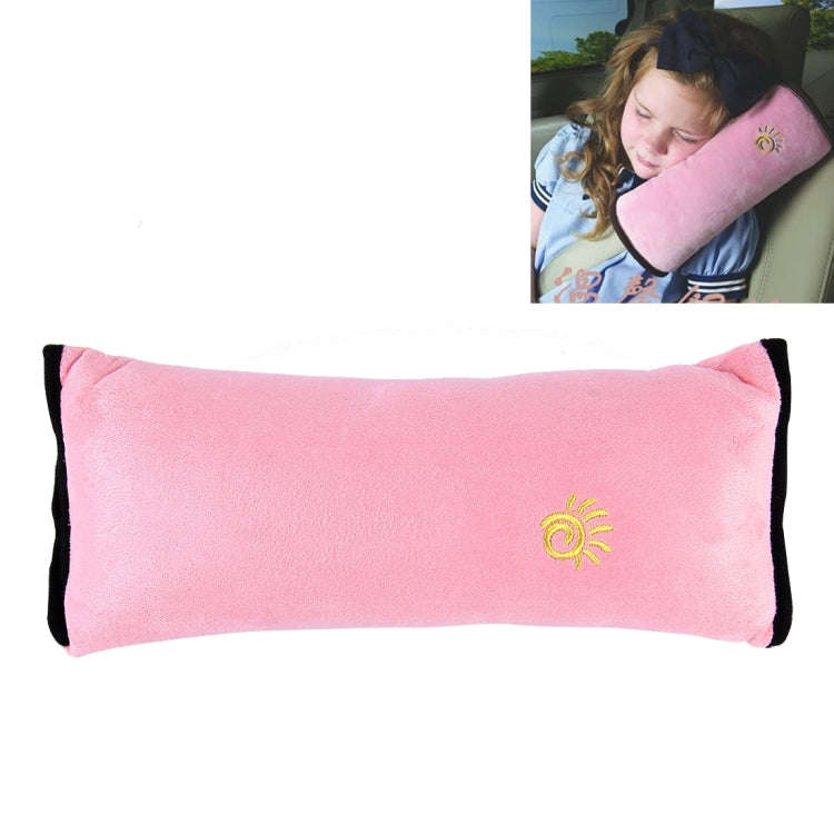 2 PCS Children Baby Safety Strap Soft Headrest Neck Support Pillow Shoulder Pad for Car Safety Se...