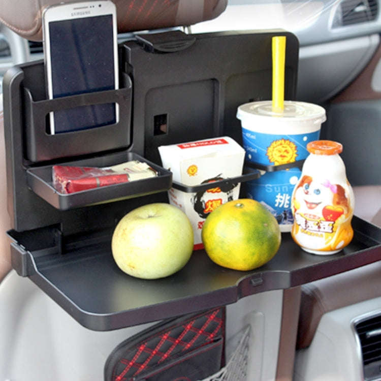 SHUNWEI SD-1503 Vehicle Multi-function Foldable Tray Back Seat Table Drink Food Cup Holder Travel...
