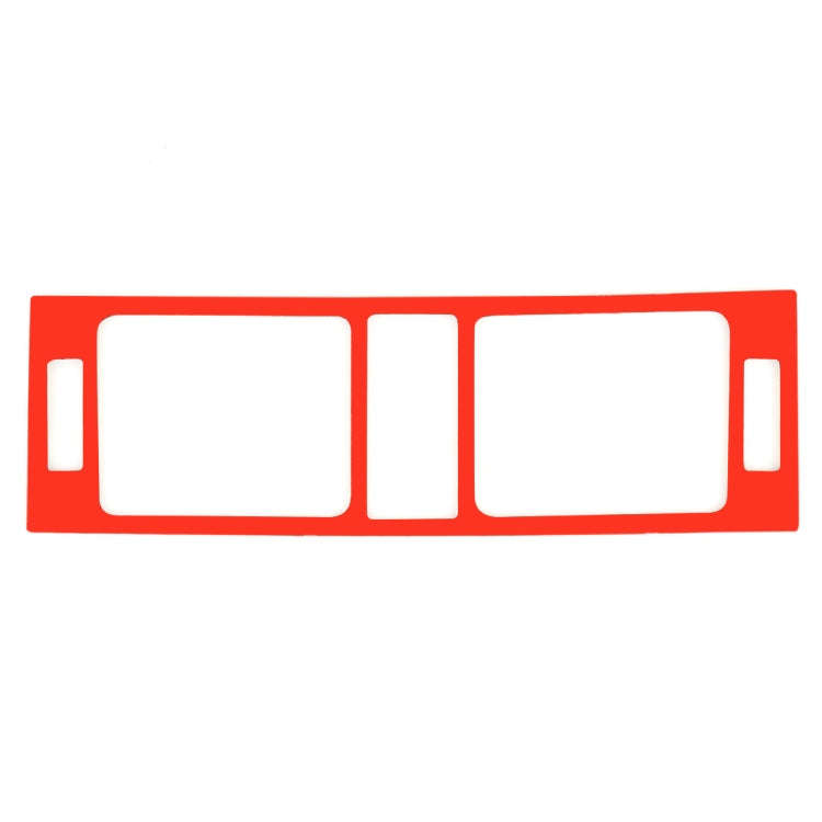 Car Dashboard Air Conditioning Frame Carbon Fiber Decorative Sticker for Mercedes-Benz W204 2007-...