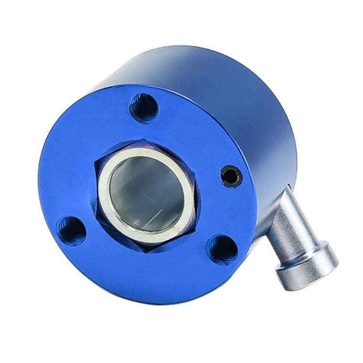 Universal Aluminum Car Steering Wheel Quick Release Disconnect Hub 3/4 inch Shaft Size(Blue)